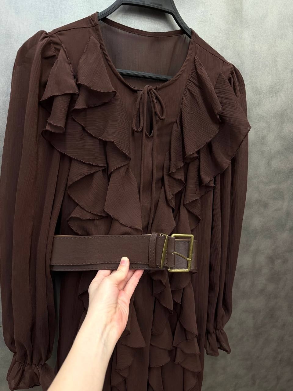 блузка с оборками,шифоновая блузка,блузка нарядная с воланами,блузка с воланами легкая,блузка шифоновая на завязках с воланами