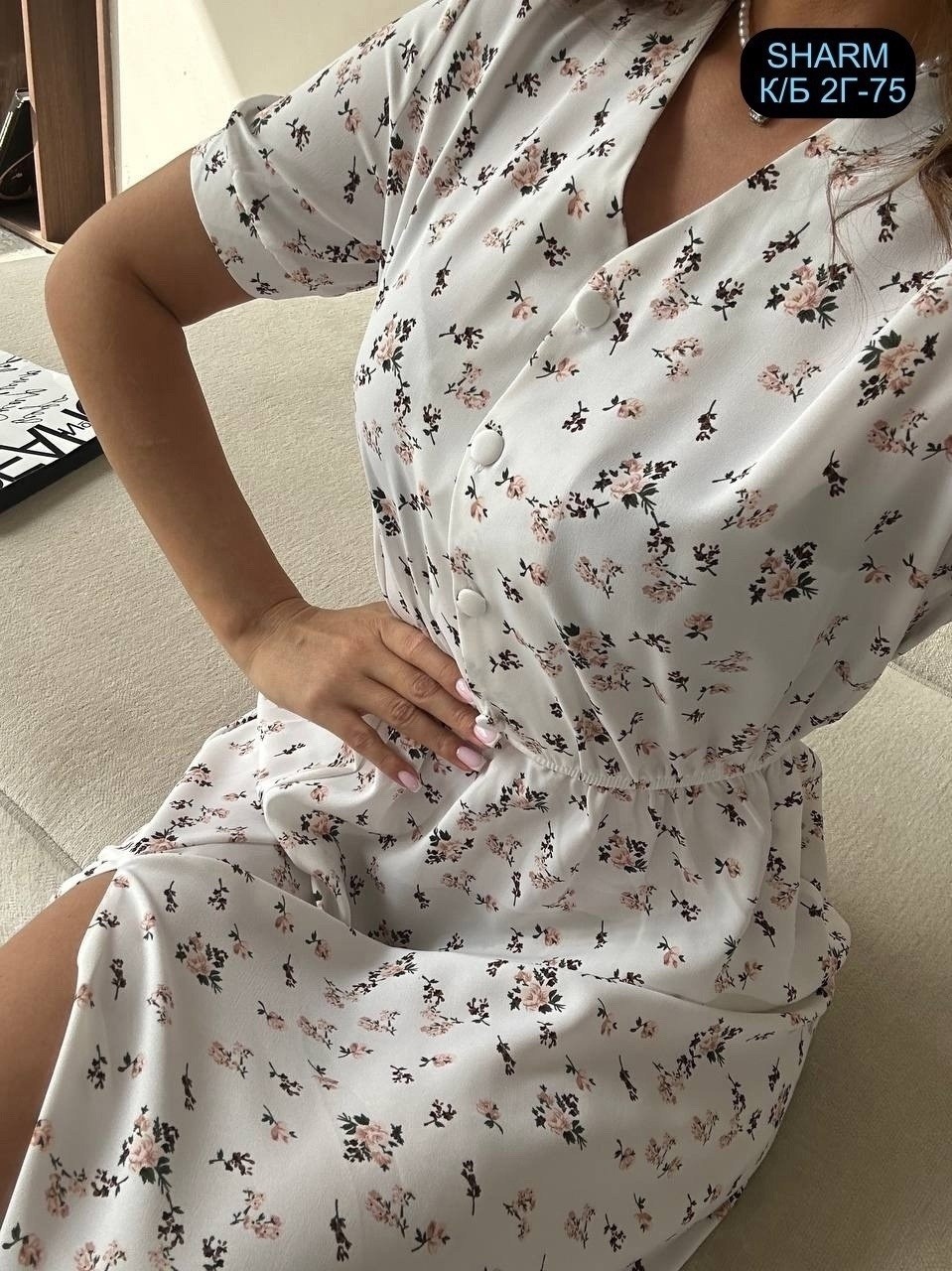 платье женское летнее выполнено из полиэстера,платье женское летнее,платье миди,платье женское,летнее женское платье р. 48