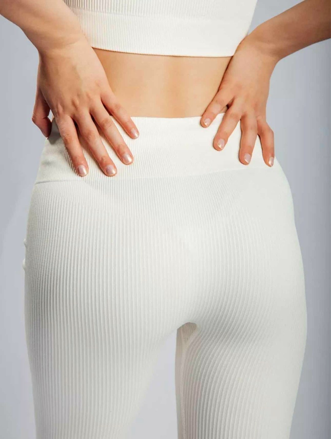 бесшовные легинсы в рубчик,легинсы белые,легинсы женские,лосины белые,леггинсы в рубчик женские спортивные утягивающие белые