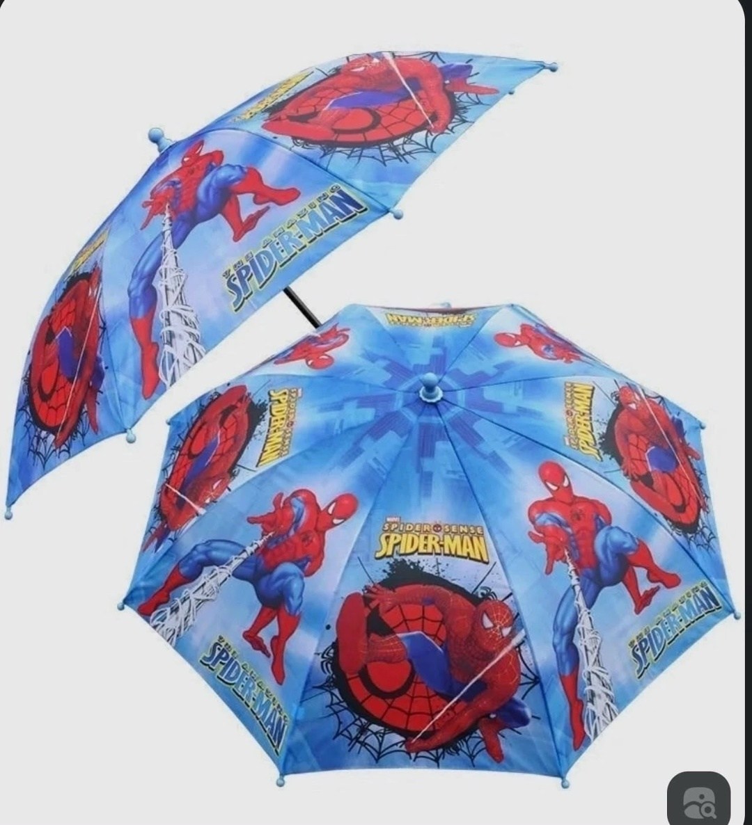 зонт детский человек паук,зонт человек паук,зонт детс. 601 человек паук складной,детский зонт трость,зонт детский для мальчика