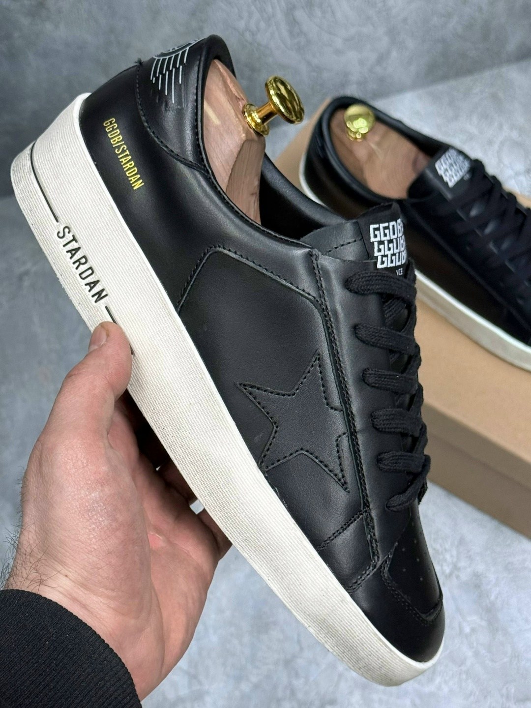 golden goose кеды hi star на платформе черный,,кеды golden goose,кроссовки golden goose,кеды hi star golden goose черный