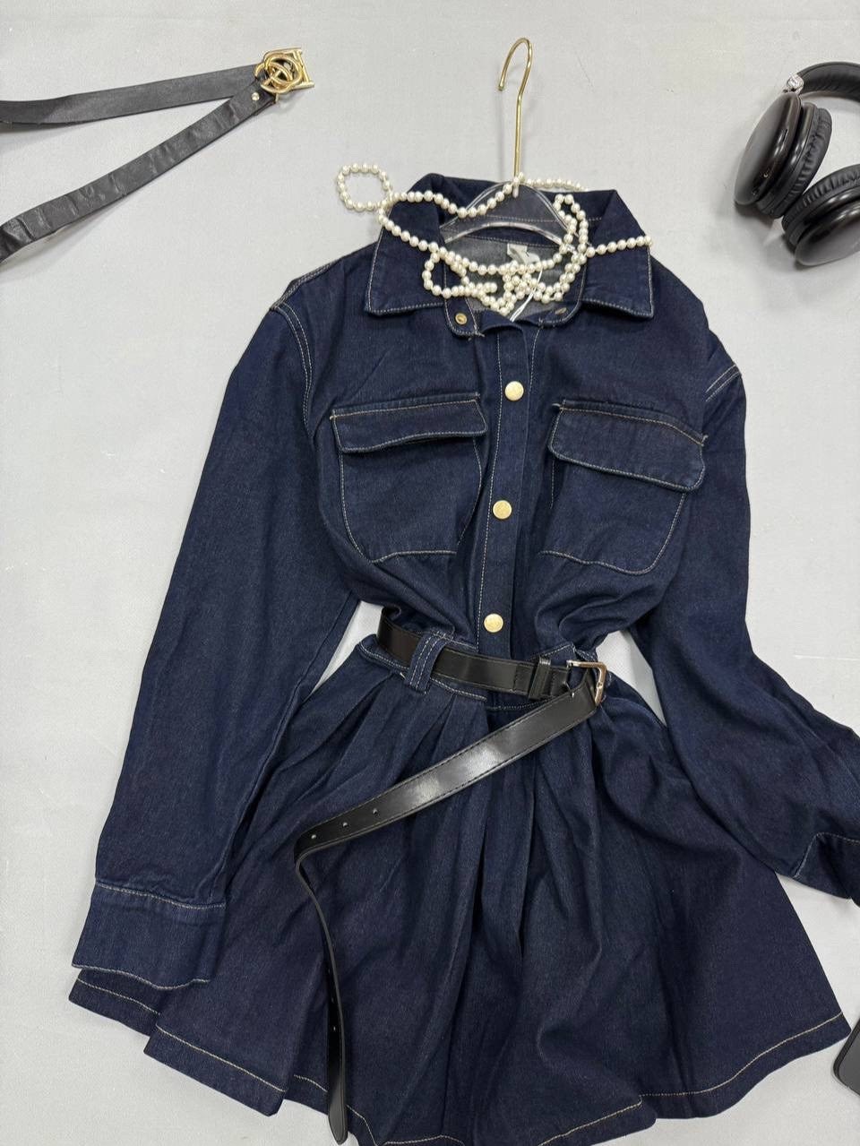 джинсовое платье,женское джинсовое платье с длинным рукавом,женское джинсовое платье,джинсовое платье с длинными рукавами,джинсовое платье рубашка