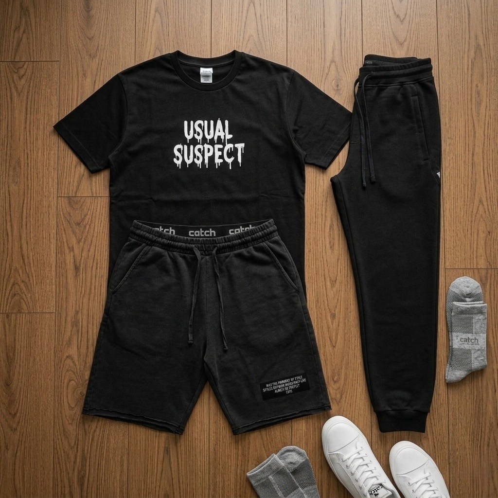 спортивный костюм мужской летний с шортами,футболка с шортами,костюм спортивный мужской,usual suspect магазин одежда