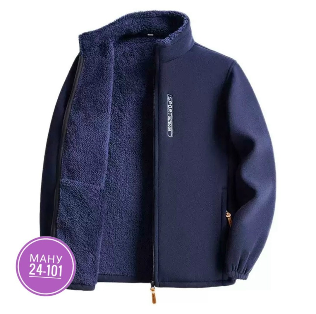 куртка из флиса,флисовая куртка,флисовая куртка мужская,куртка мужской черный пиджачный polar fleece,мужская теплая куртка