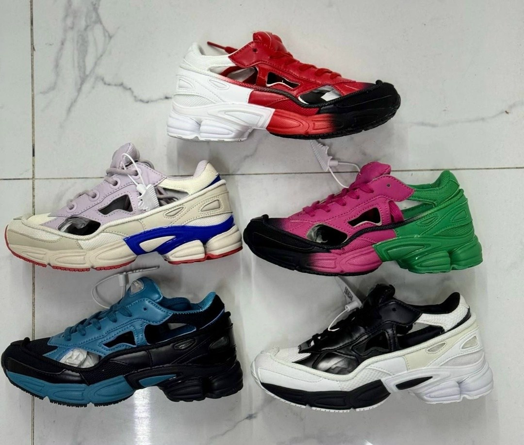 adidas raf simons replicant,кроссовки adidas raf simons x ozweego replicant 'red halo blue',adidas x raf simons replicant ozweego,массивные кроссовки raf simons x ozweego replicant adidas красный,раф