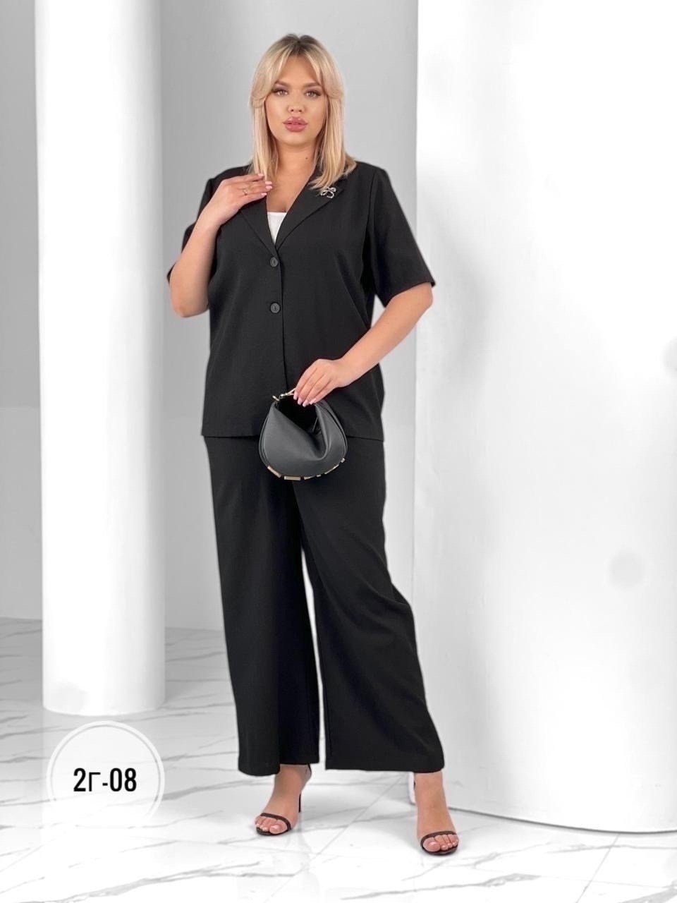 костюм брючный taita plus 2329/2 графит,костюм брючный,брючный костюм женский,костюм классический,женский костюм