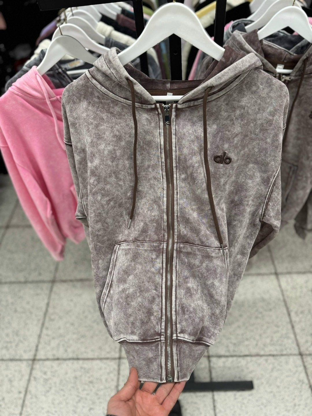 толстовка узкого кроя juicy couture розовый,кофта женская,розовая толстовка,худи juicy couture zip-up hoodie розовый,толстовка