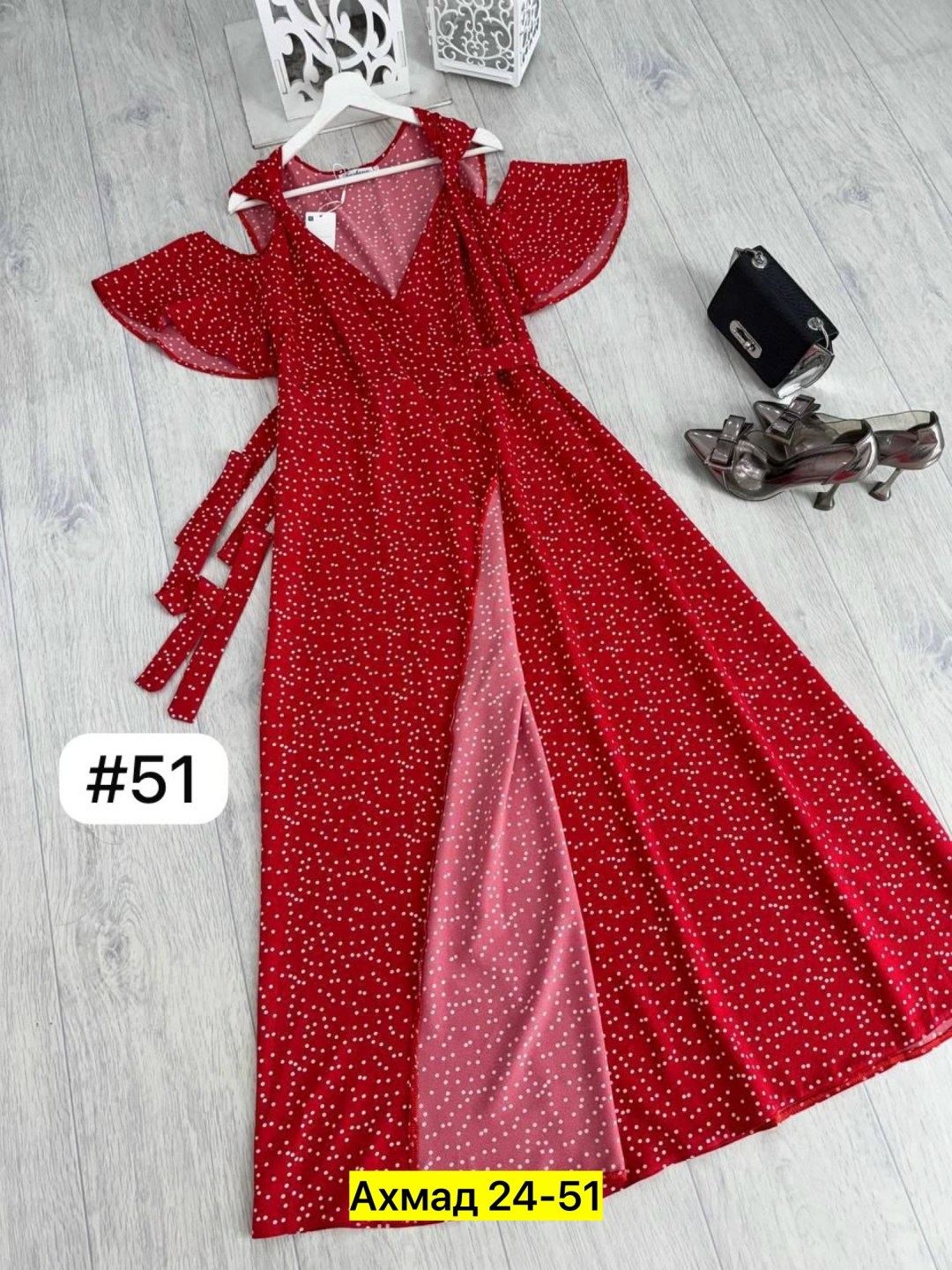 женское летнее платье макси,красное платье в горошек,платье длинное летнее,женское платье,женские длинные платья