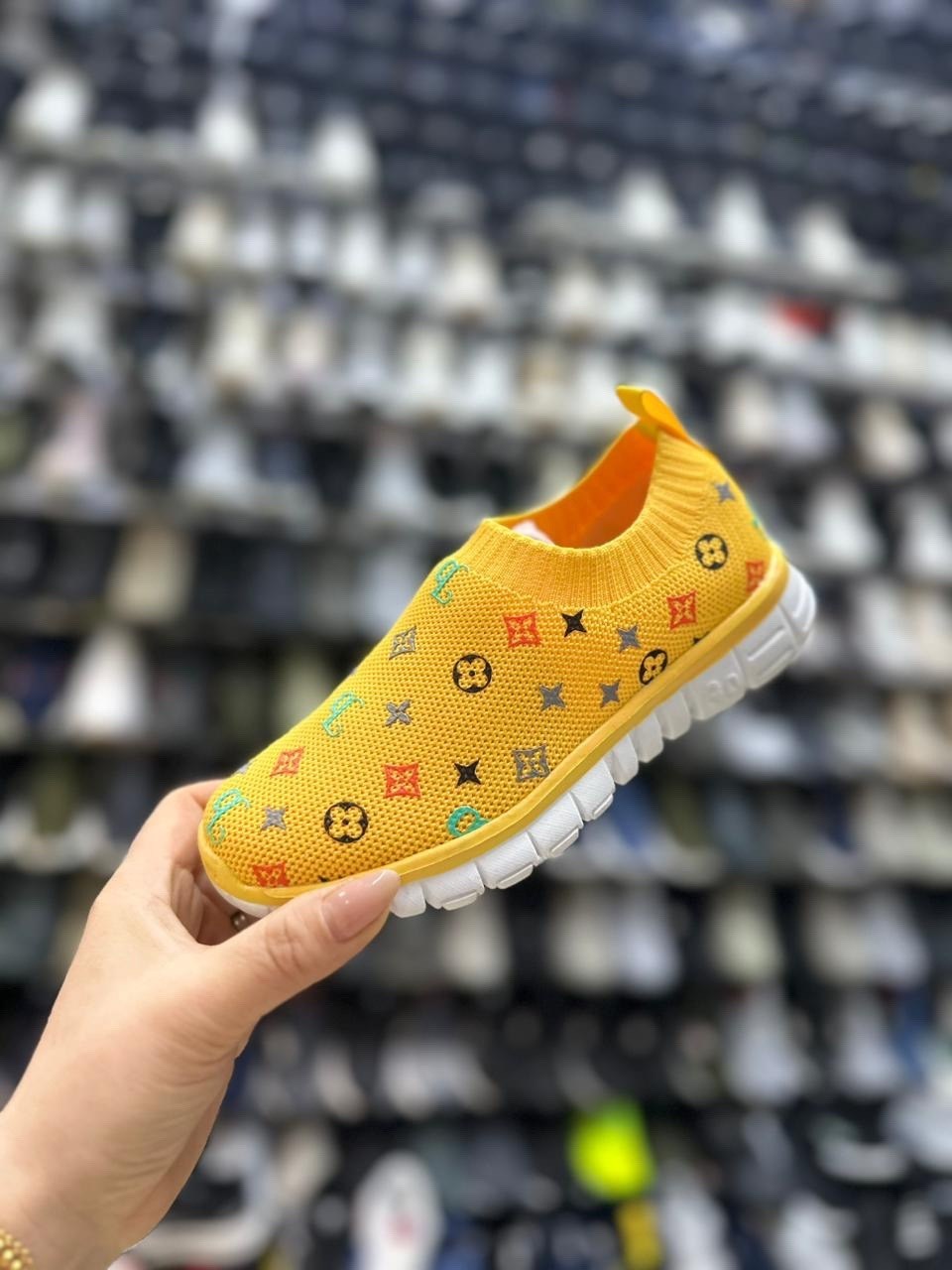 ,женские слипоны,кроссовки текстильные, оптом,женская