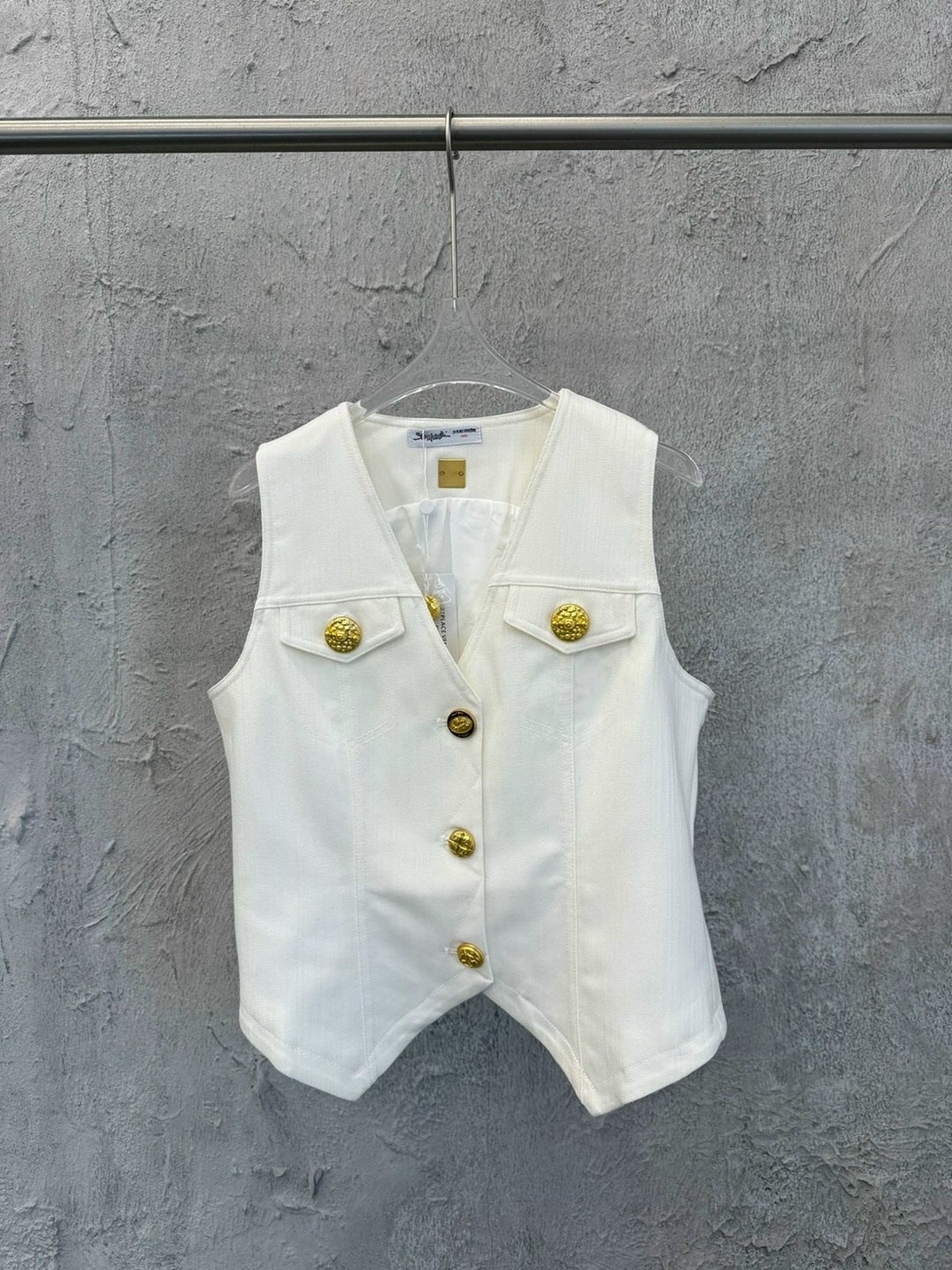 жилет женский elisabetta franchi 145821 белый,жилетка женская,женские жилеты,жилет приталенный,жилет удлиненный