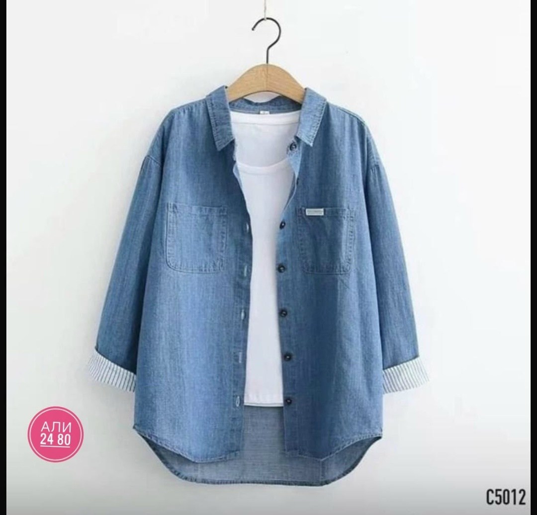 рубашка женская джинсовая,женская джинсовая рубашка с длинным рукавом,джинсовая рубашка женская 2026,джинсовая рубашка с длинным рукавом,рубашка женская