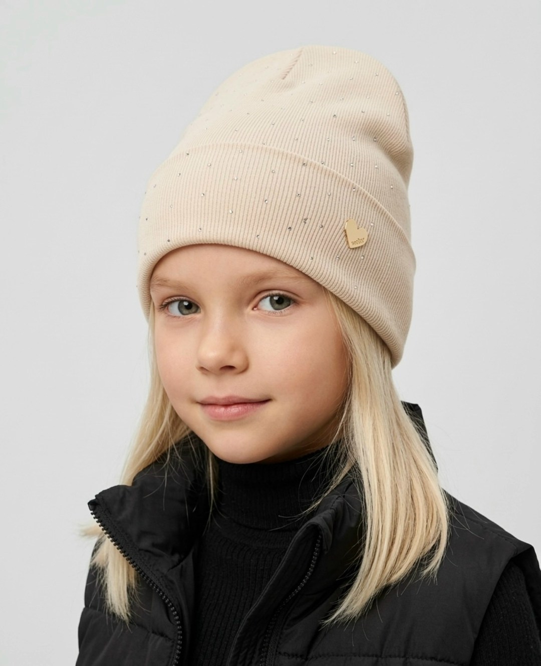 шапка бини,шапка демисезонная для девочек,шапка для девочек,демисезонная шапка,шапка трикотажная для девочки