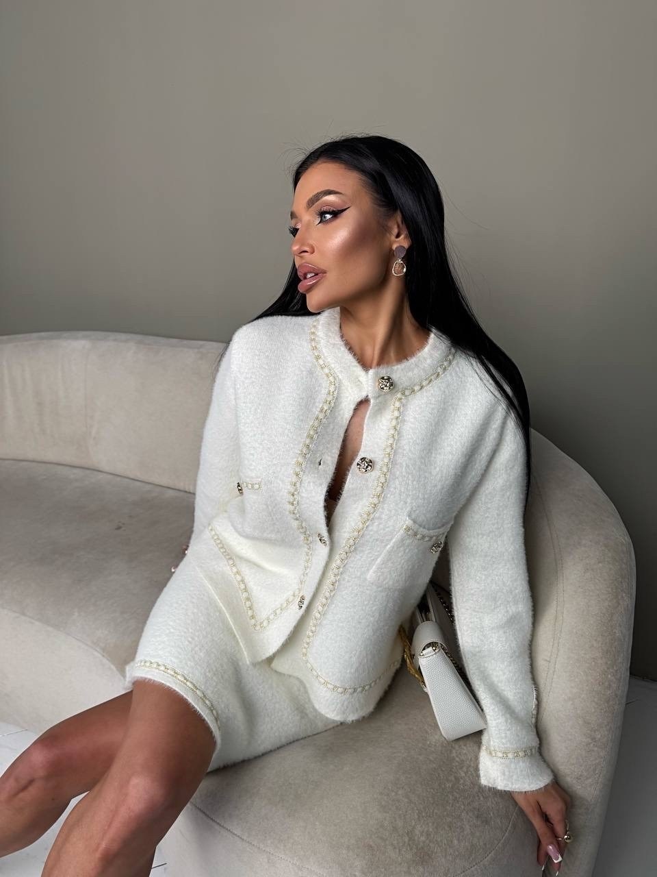 твидовый костюм с юбкой,твидовый костюм,женский твидовый костюм,костюм с юбкой,твидовый костюм жакет