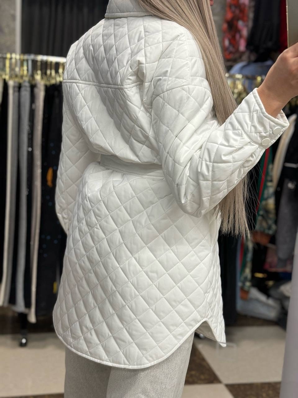 стеганая куртка с поясом,женская демисезонная куртка,куртка женская,демисезонная куртка,куртка рубашка женская стеганая