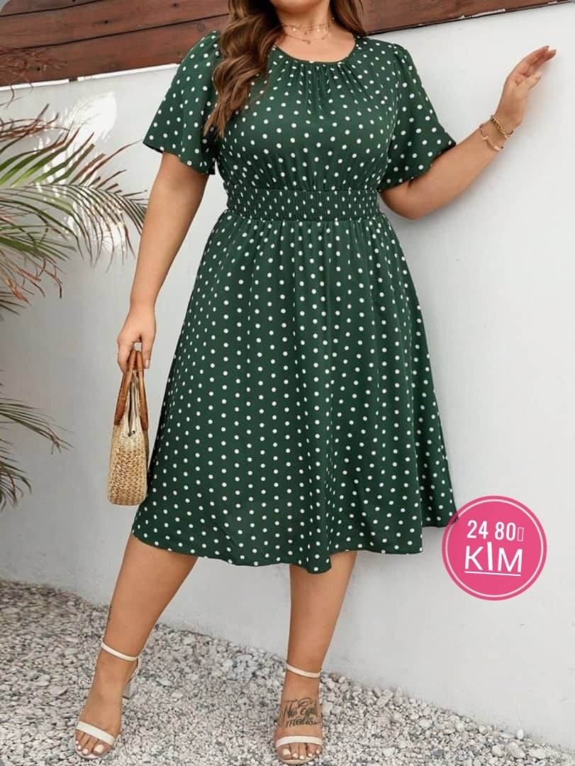 летние платья больших размеров,женское платье в горошек,платья для полных,платье на полных женщин,платья в горошек