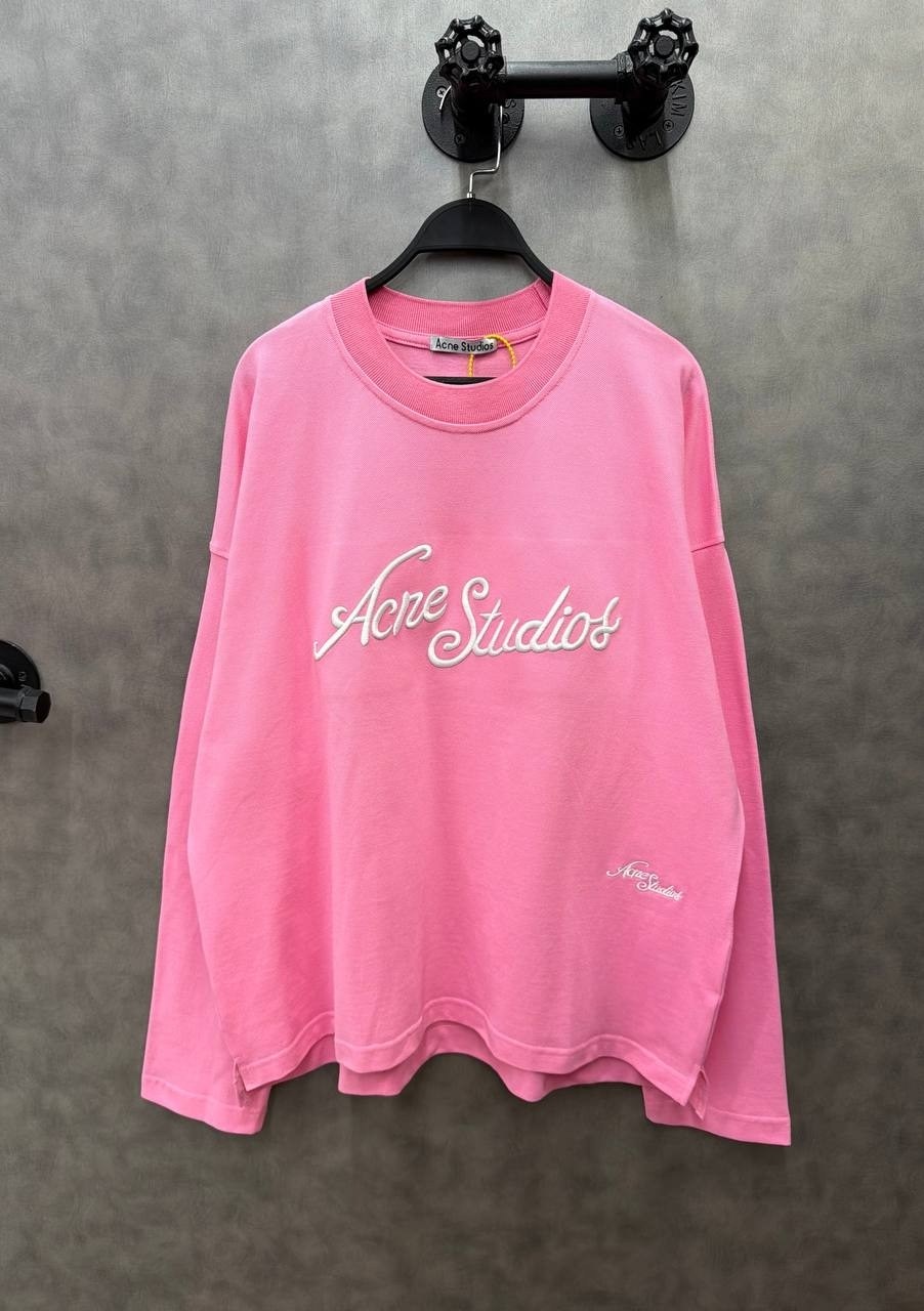розовые футболки,acne studios лонгслив,розовый свитшот,розовая толстовка,свитшот женская