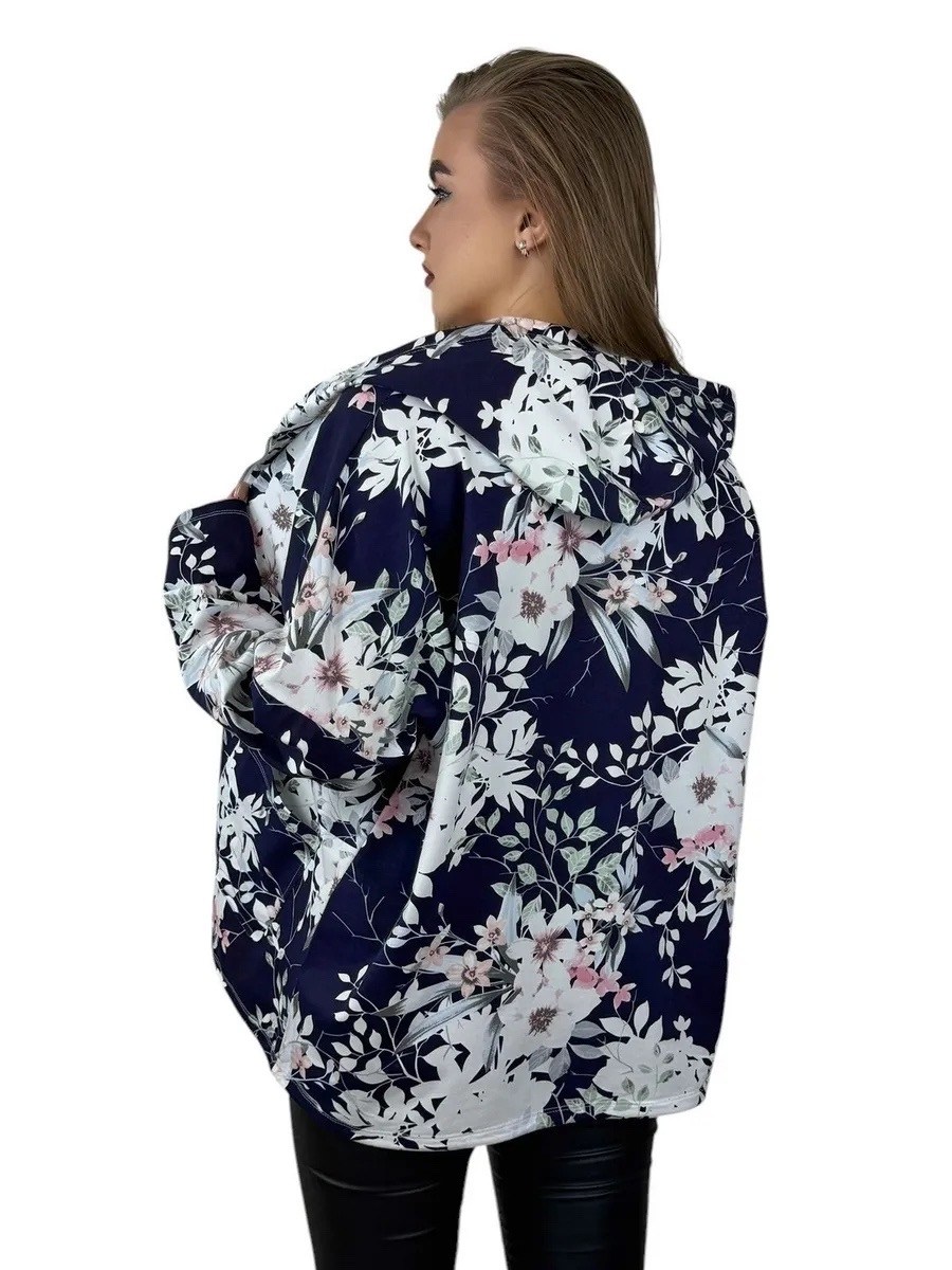 ветровка женская,ветровка с капюшоном удлиненная анна толи,женская кофта,ветровка,куртка женская