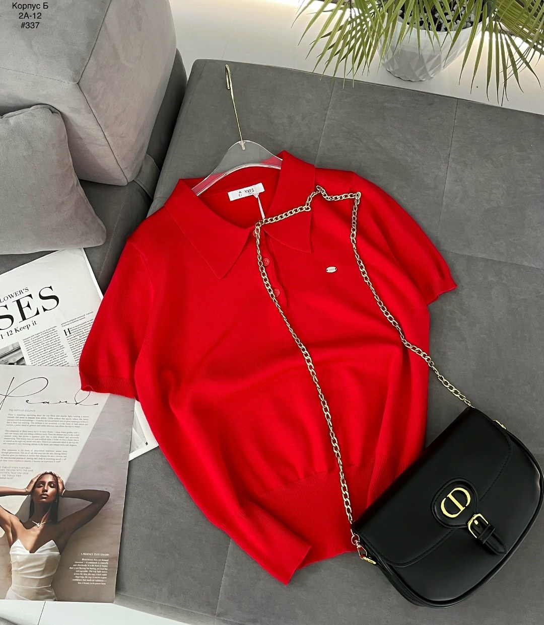 женская кофта,поло красное,,женские футболки