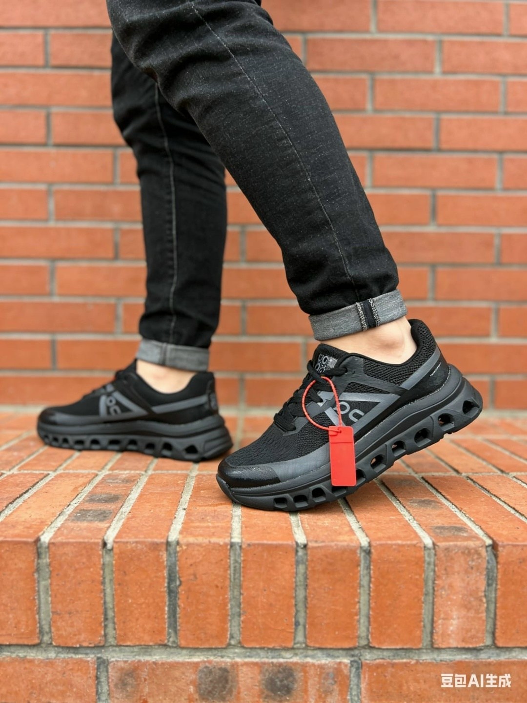 кроссовки,кроссовки on cloudrunner 2 цвет eclipse black,,кроссовки женский мужской,кроссовки для шоссейного бега cloudsurfer – мужские on черный