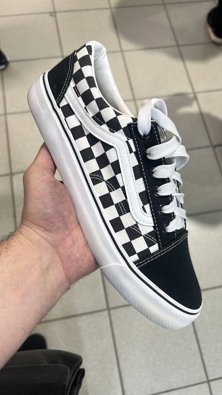 ,vans old skool black checkerboard,кеды vans old skool,кеды ванс олд,кеды vans old skool black checkerboard