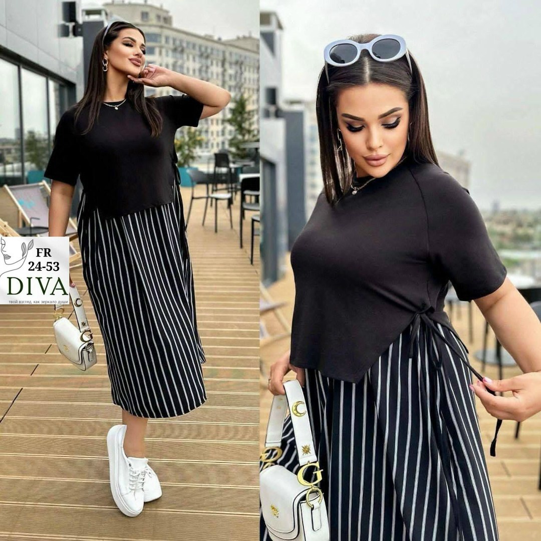платья женские больших размеров,платье женское черное большие размеры,платье комбинированное,платье женской,платье женское летнее в полоску