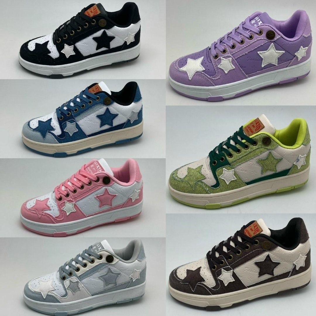 ,кроссовки женские,кроссовки со звездочкой модные,кроссовки низкие,джинсовые кроссовки