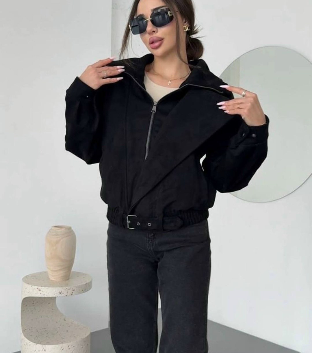 замшевая куртка,куртка бомбер,замшевая куртка женская,стильные костюмы,короткая куртка