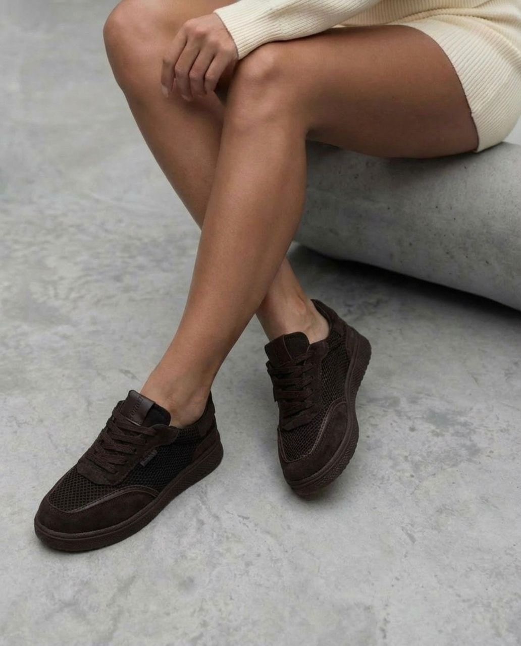 замшевые кроссовки,,кроссовки коричневые женские,кеды натуральная замша женские, женская