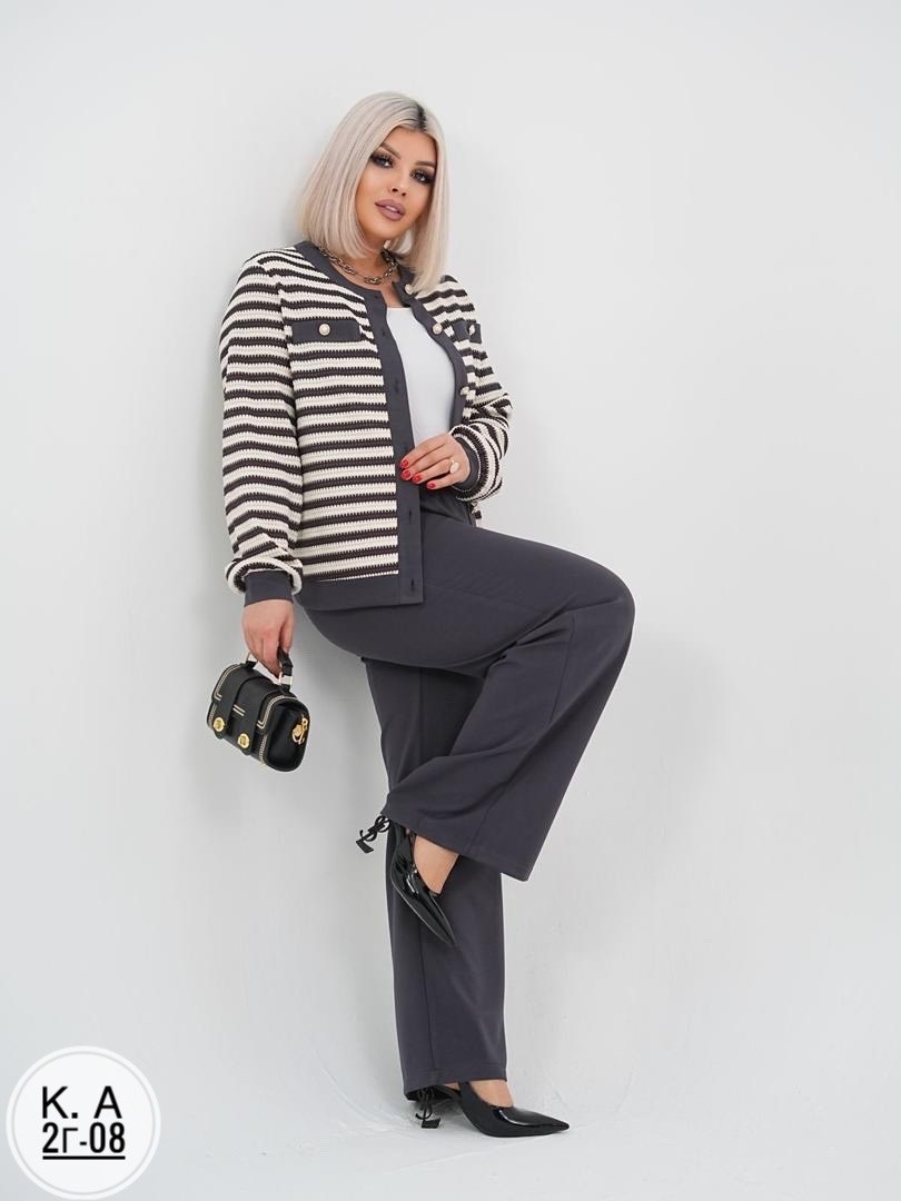 брючный костюм женский больших размеров final style,костюм двойка, оптом,костюм,жакет