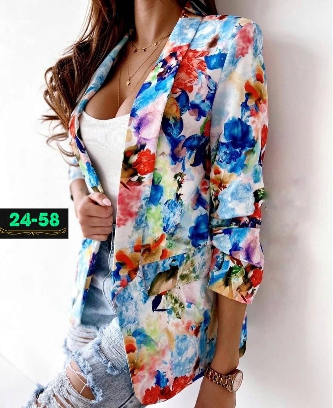 пиджак женский,пиджак женский ,цветной пиджак женский,жакет и пиджак,пиджак с цветочным принтом
