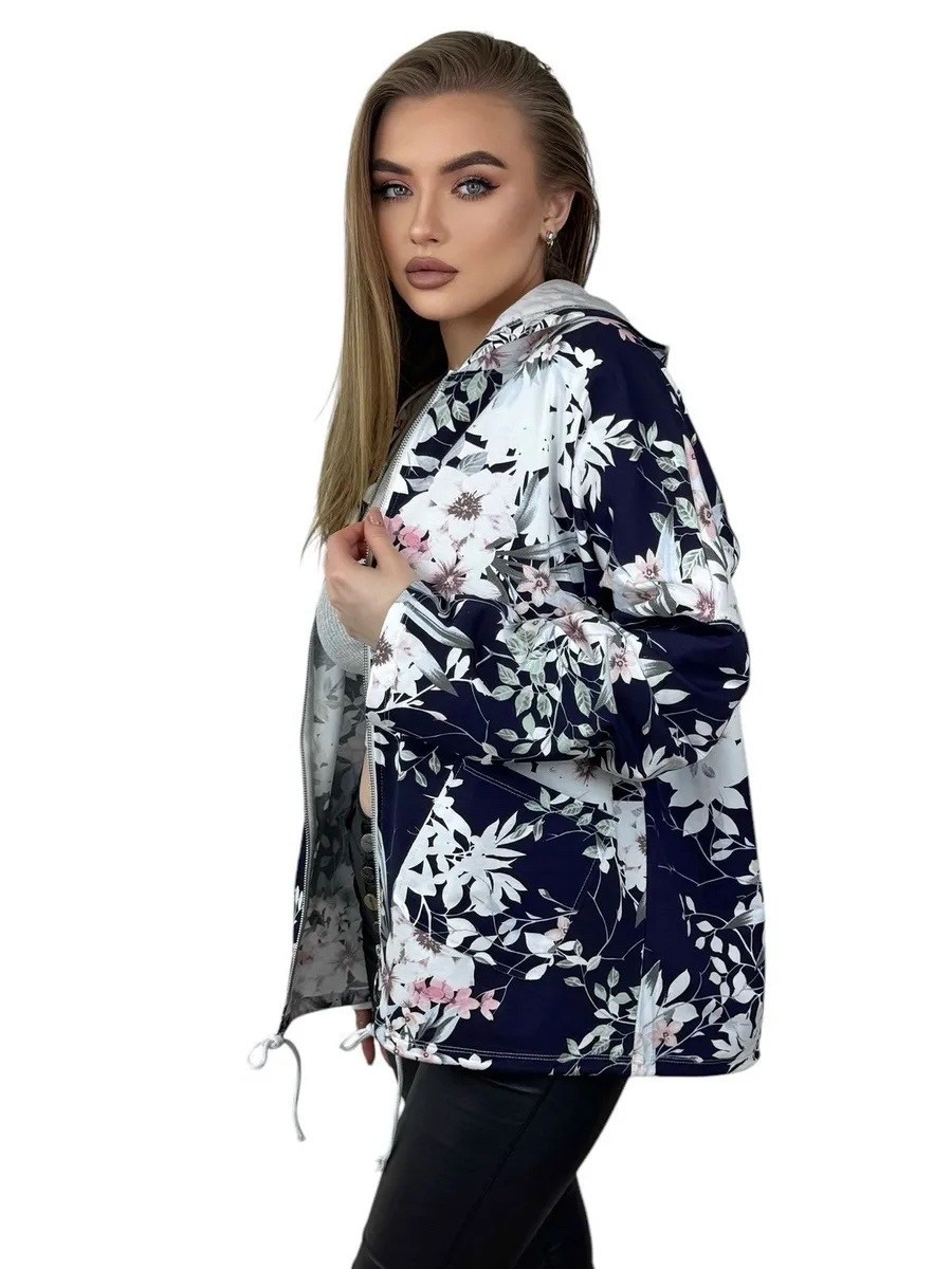 ветровка женская,ветровка с капюшоном удлиненная анна толи,женская кофта,ветровка,куртка женская