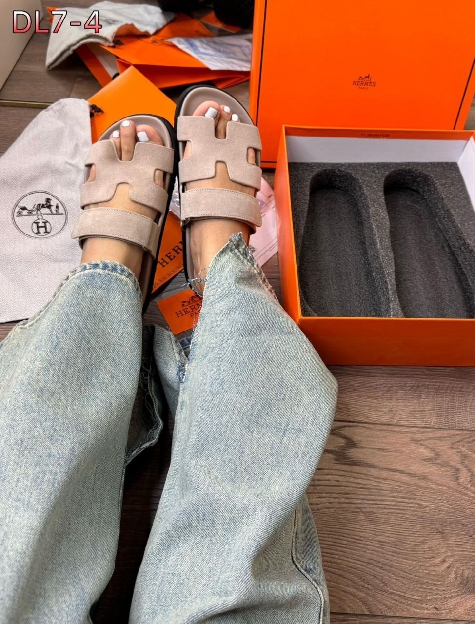 шлепки hermes женские,шлепки эрмес,замшевые шлепанцы hermes,шлепанцы hermes,шлепки гермес