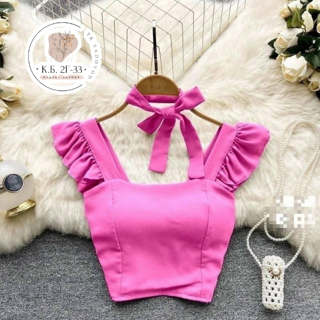 кроп топ женский,кроп топ,топ с рюшами,женский топ на бретелях,топ женский