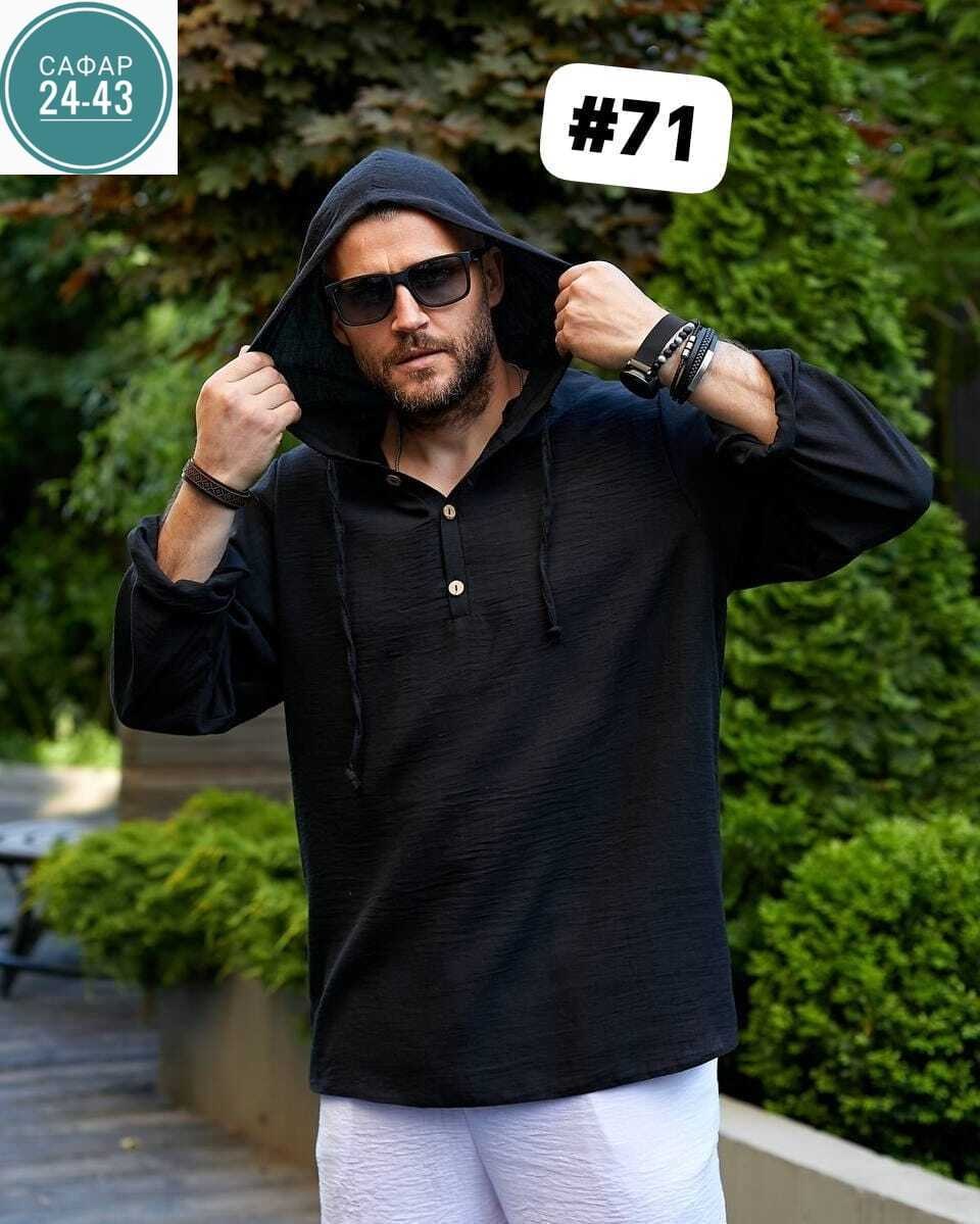 мужская льняная рубашка,рубашка с капюшоном мужская,рубашка с капюшоном,льняная рубашка,кофта мужская