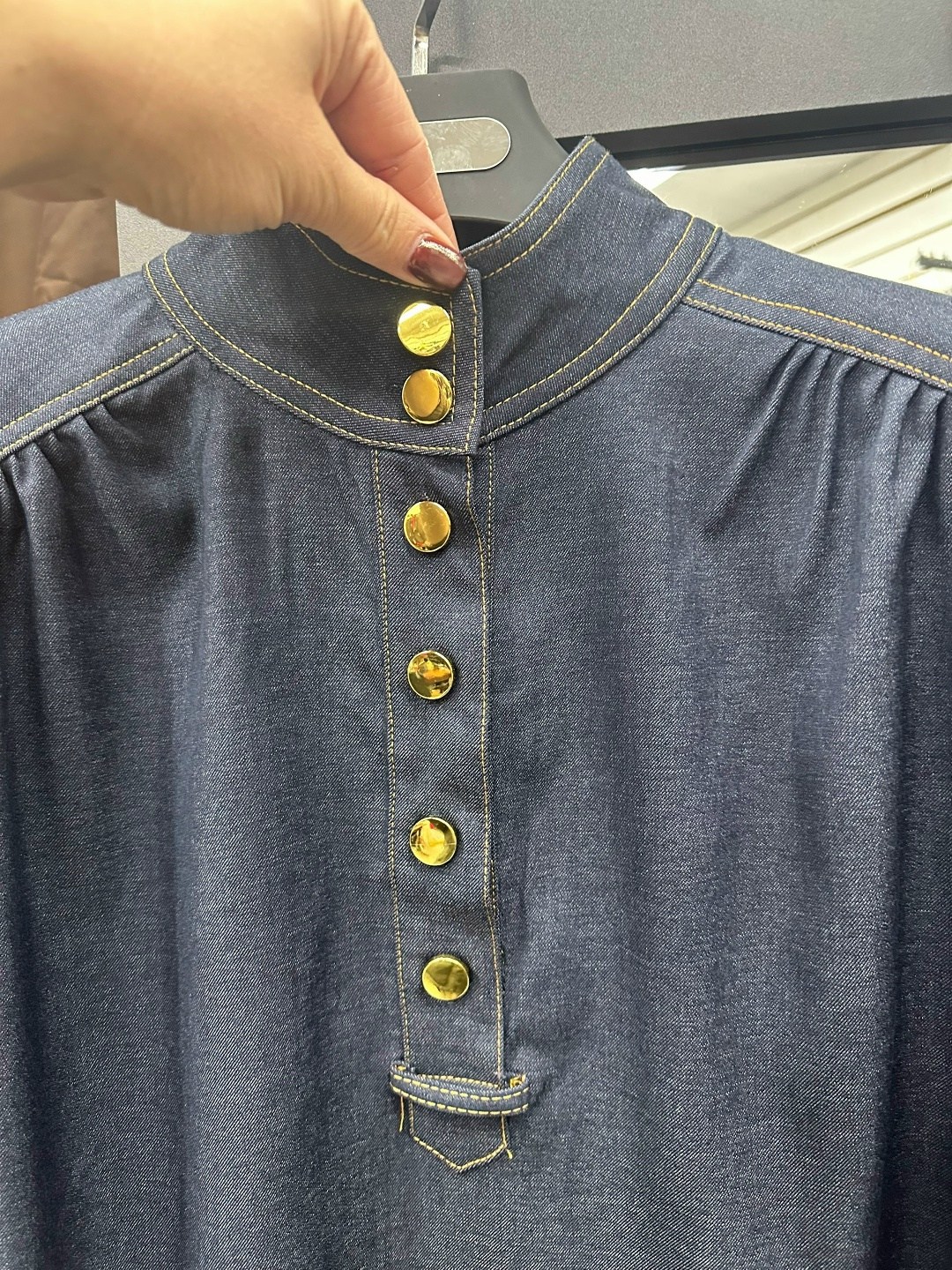 рубашка женская джинсовая,джинсовая блузка,джинсовая рубашка,женская блузка,блузка с оборками