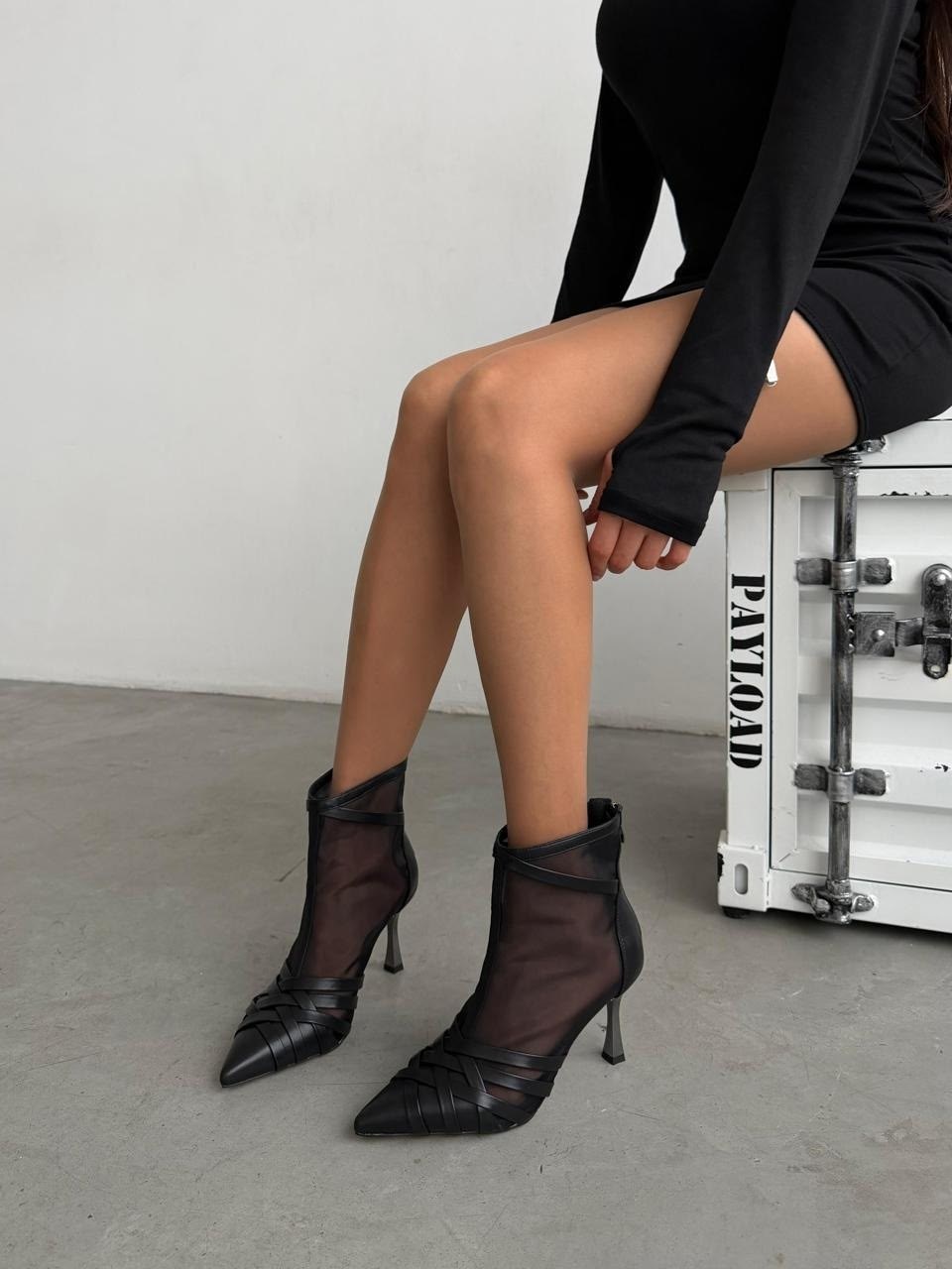 прозрачные ботильоны,женские ботильоны,ботильоны сетка,летние ботильоны,ботильоны на шпильках