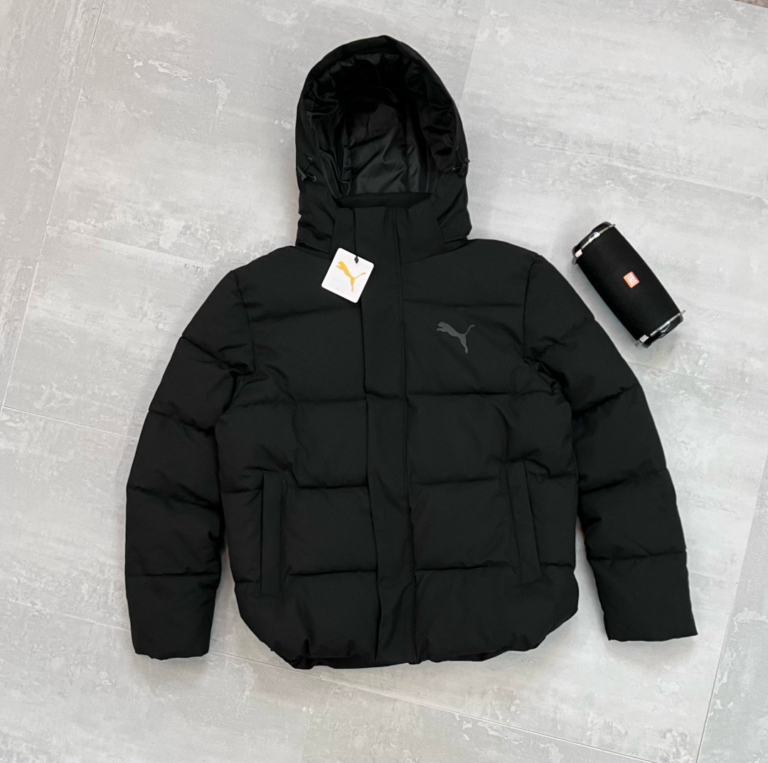 серый пуховик пумам мужской,пуховик puma мужской,куртка зимняя,зимняя куртка puma,пуховик puma