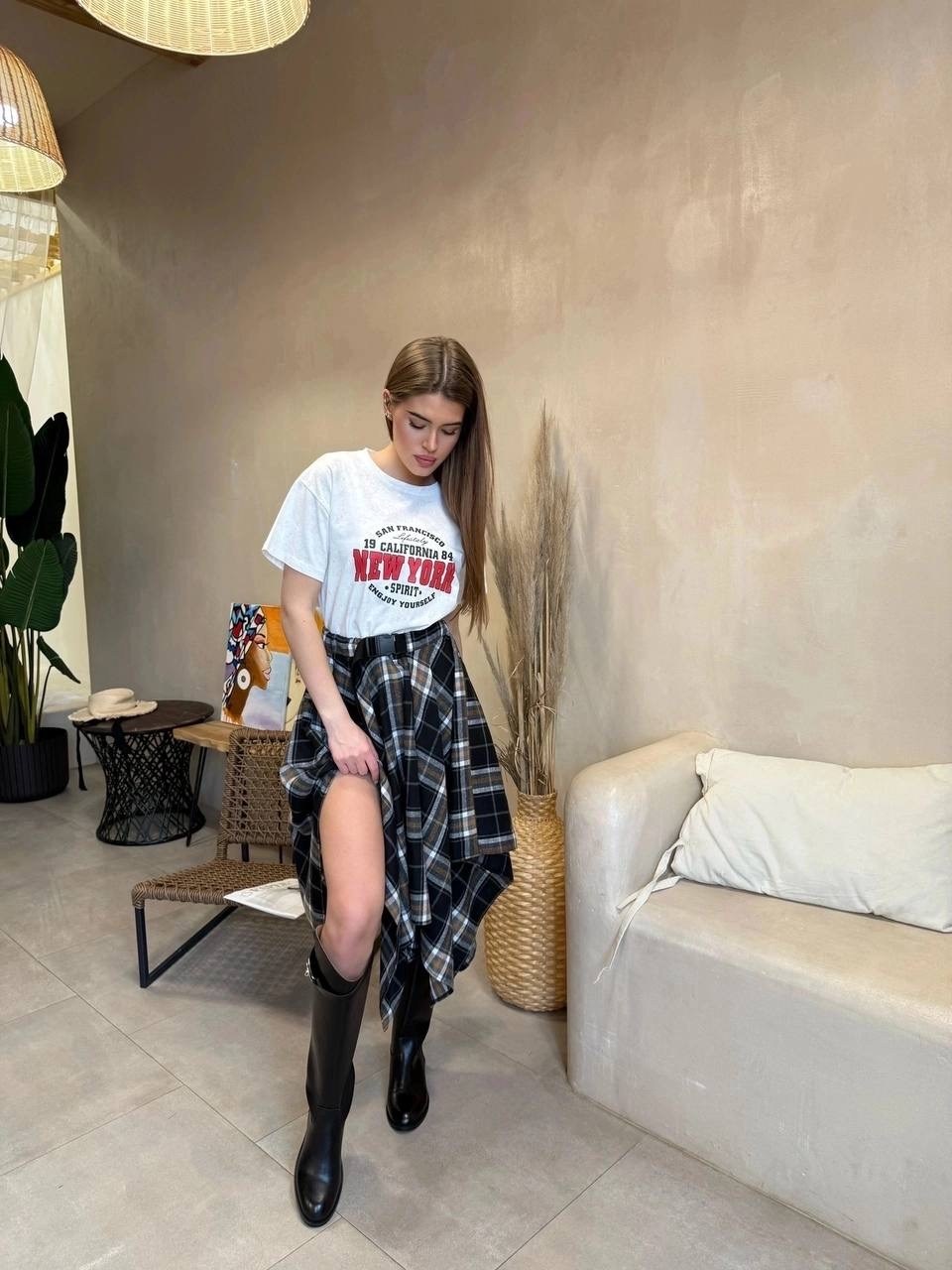 юбка в клетку,юбка,юбка стильная,клетчатая юбка,модная юбка