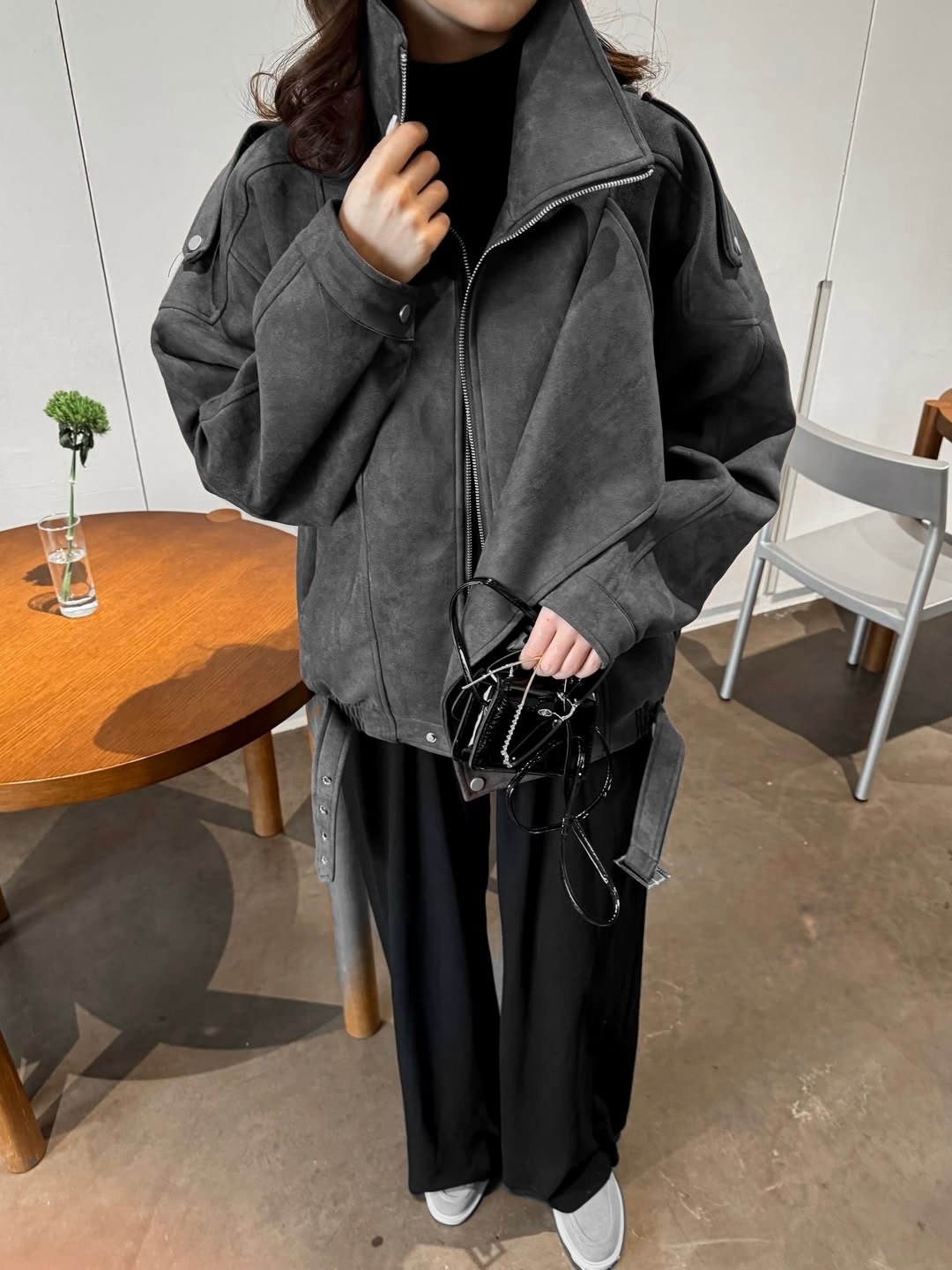 повседневная куртка,стиль корейский,кожаная куртка,женская куртка,кожаная куртка женская