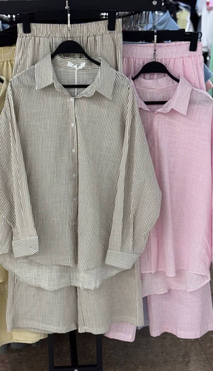 костюм из льна,костюм брючный льняной,костюм с брюками,костюм летний с брюками и рубашкой оверсайз,костюм женский