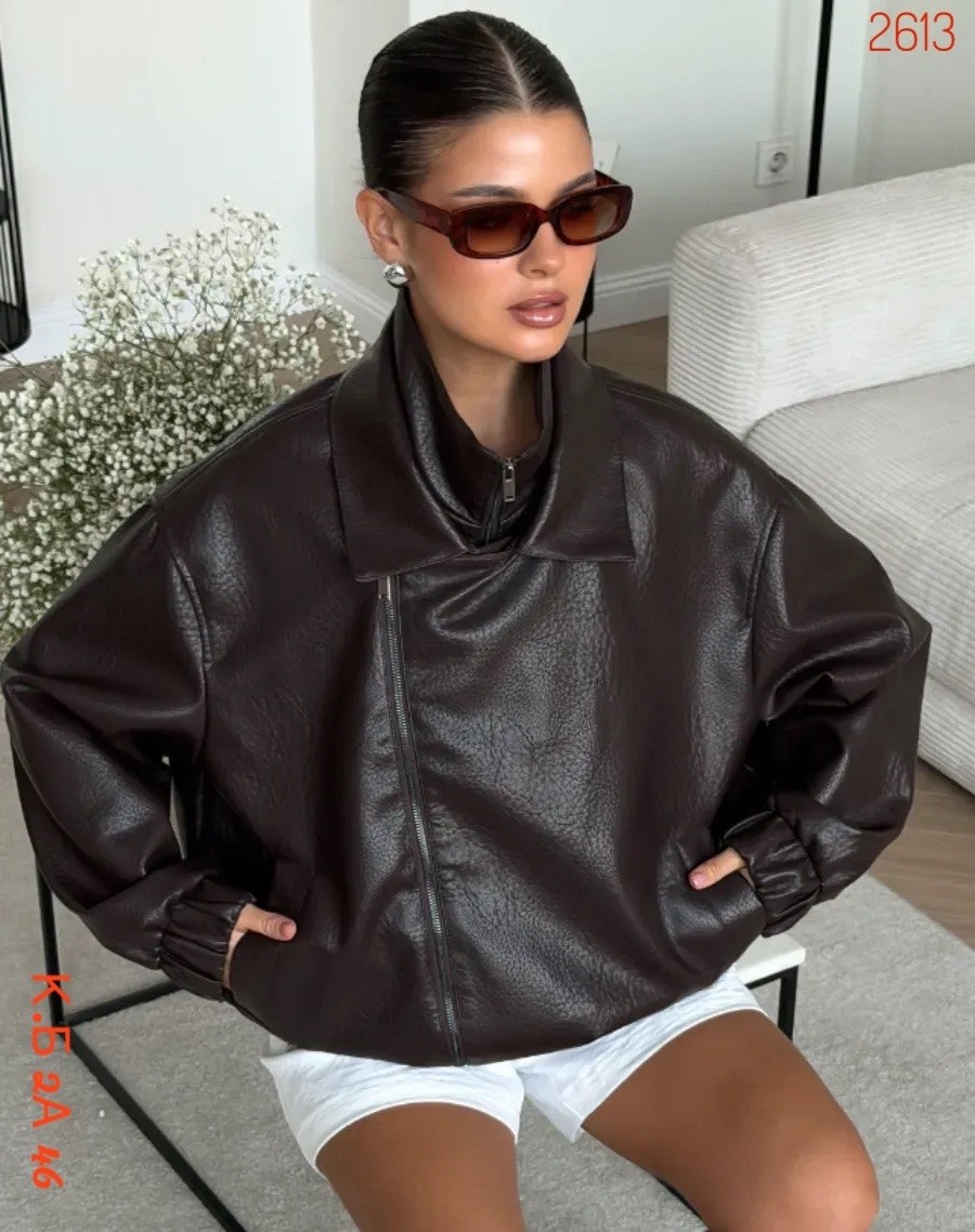 косуха куртка кожаная оверсайз демисезонная удлиненная mayberry,женская кожаная куртка,кожаная куртка,куртка женская демисезонная y2k кожаная,куртка косуха кожаная