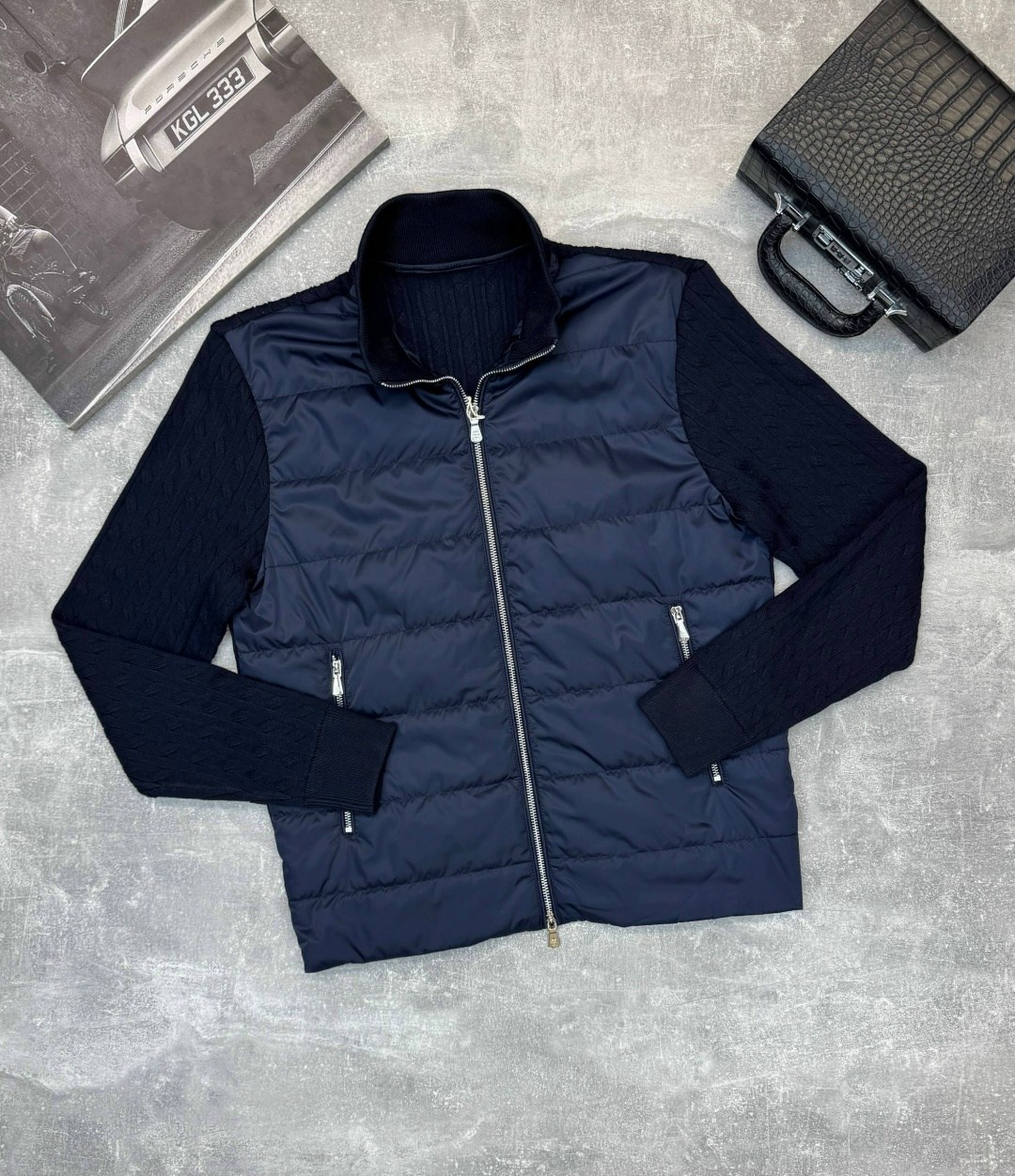 мужская демисезонная куртка с трикотажными рукавами,демисезонная куртка,брендовые куртки,куртка,легкая куртка