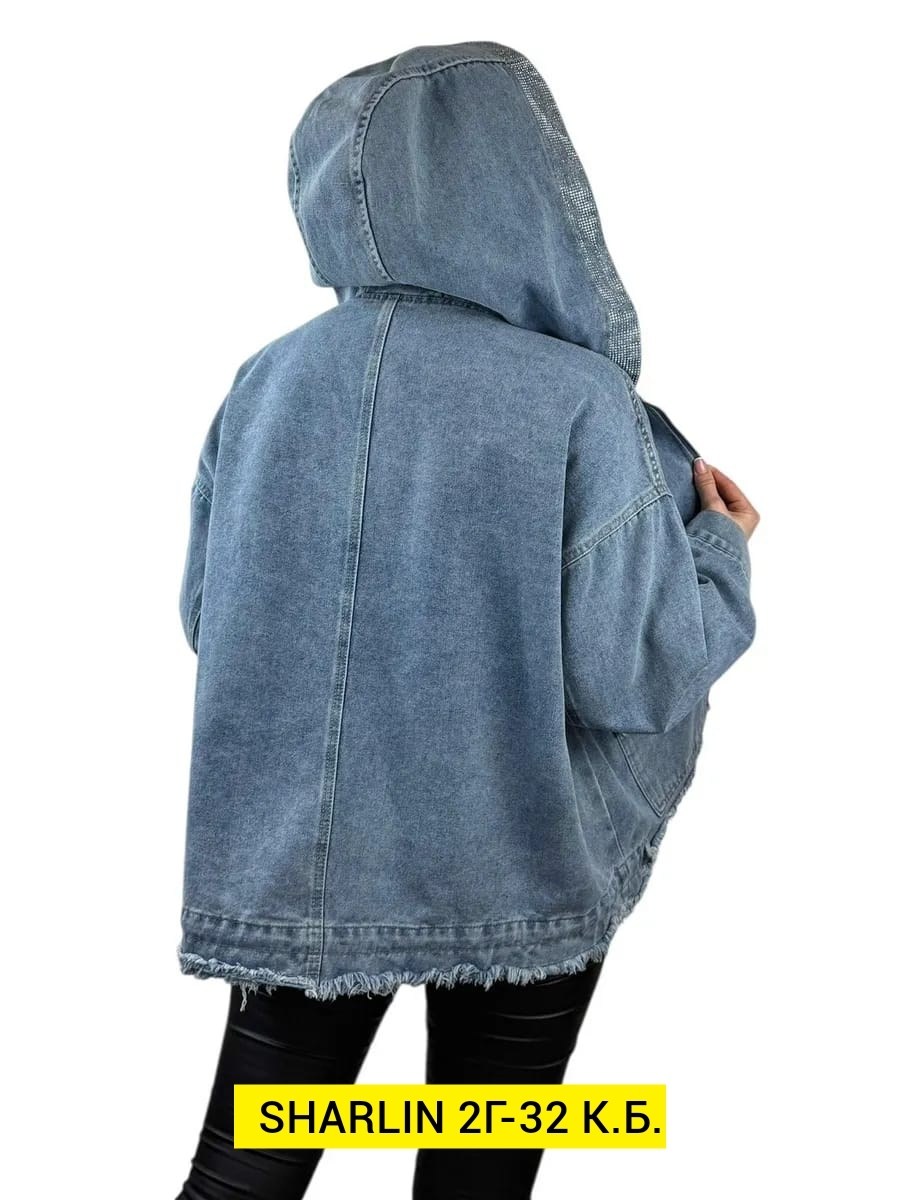 джинсовая куртка,женская джинсовая куртка,джинсовая куртка джинсовка бомбер sln 417455778,женская джинсовая куртка с капюшоном,куртка джинсовая с карманами