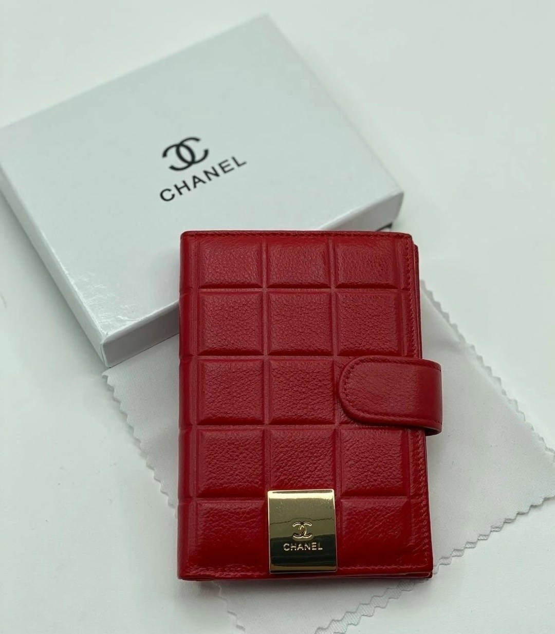 обложка на паспорт chanel,обложка для автодокументов,chanel кошелек,кожаная обложка на паспорт,кошелек визитница