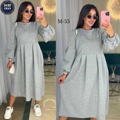 трикотажное платье миди,платье на флисе,теплое платье,платье,платье женской