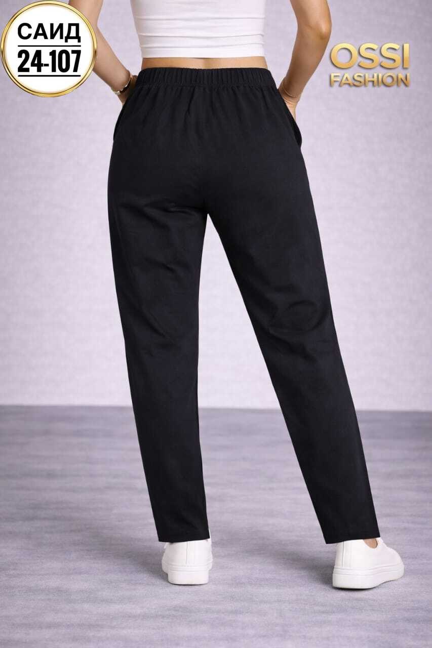 брюки летние больших размеров на резинке aleostyle,брюки свободные,брюки бриджи,повседневные брюки,брюки для женщин