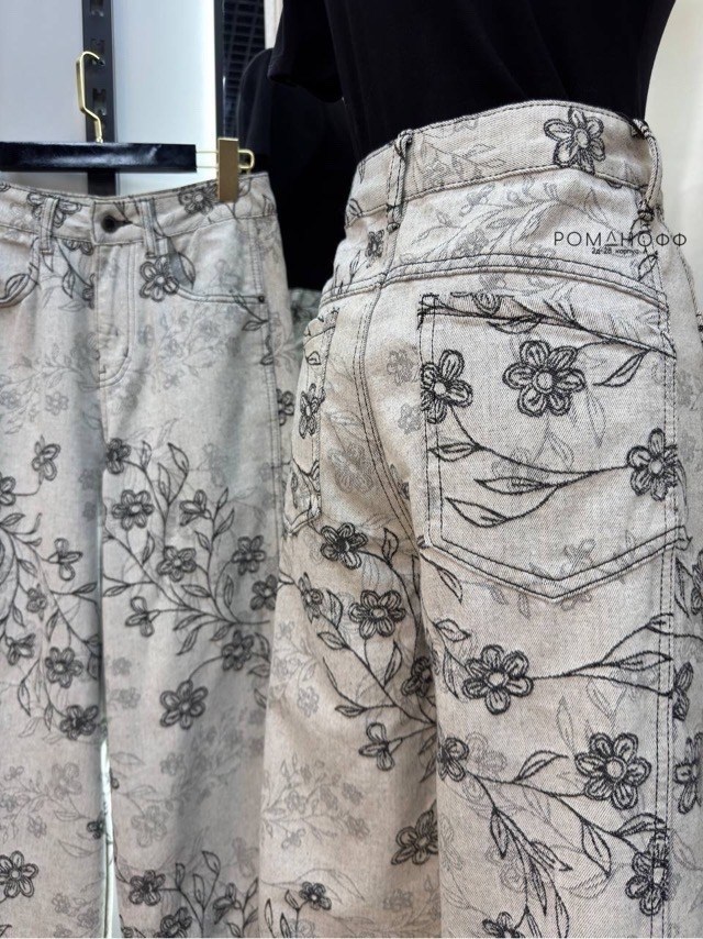 широкие брюки,летние брюки,женские брюки,брюки с принтом,свободные брюки