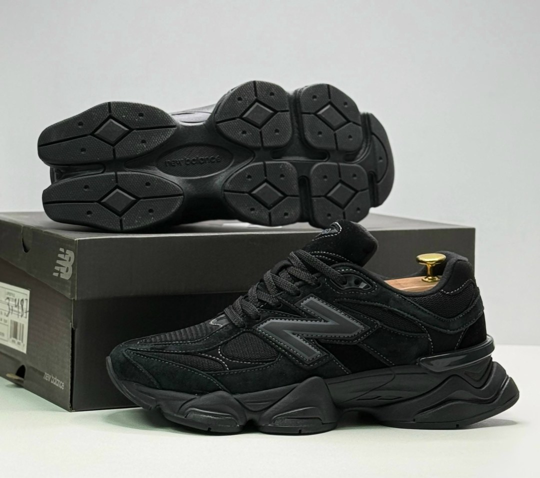 черные кроссовки new balance 9060,мужские кроссовки new balance 9060 black,кроссовки new balance 9060,кроссовки,спортивные кроссовки мужские new balance 9060 черные 45 eu