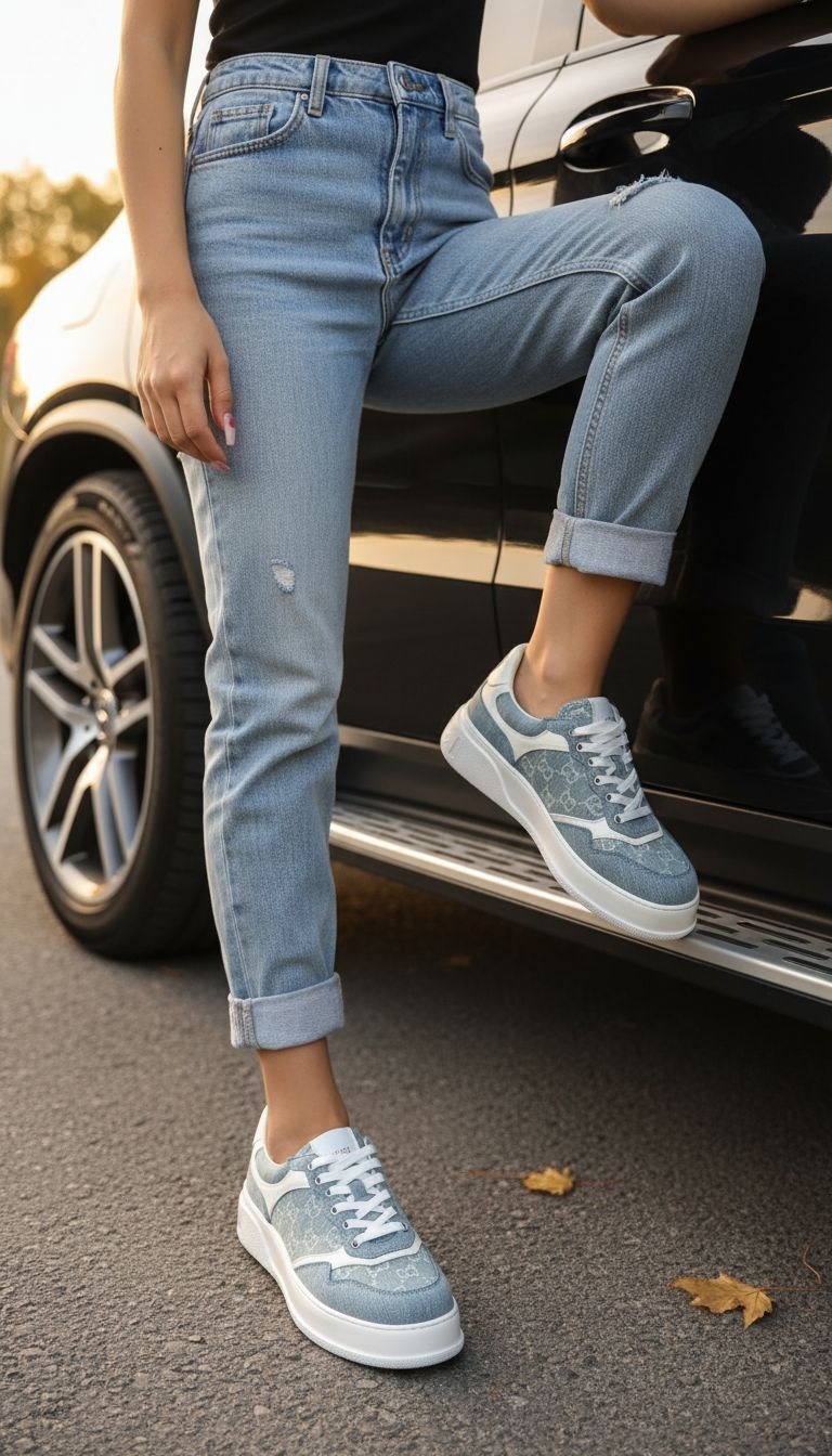 женские кроссовки,кроссовки джинсовые,голубые красивые кроссовки,кроссовки женские gucci,кеды женски