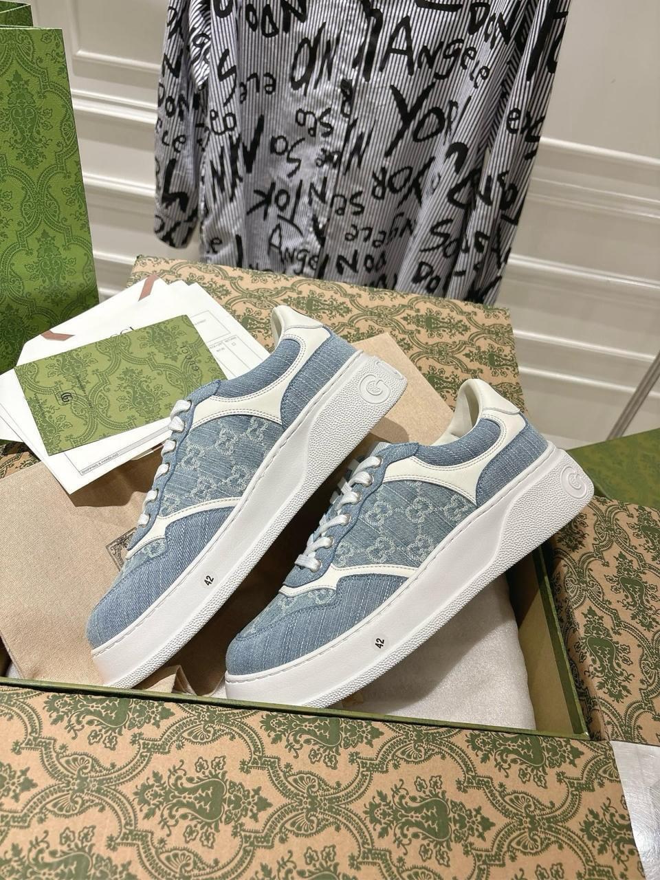 женские кроссовки,кроссовки джинсовые,голубые красивые кроссовки,кроссовки женские gucci,кеды женски